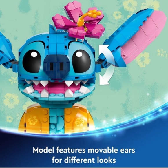 ❤️ Disney Lego Limited Edition Lilo & Stitch Building Toy NWT - Picture 7 of 16